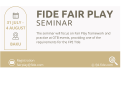 FIDE Fair Play Seminar in Baku, Azerbaijan 2023