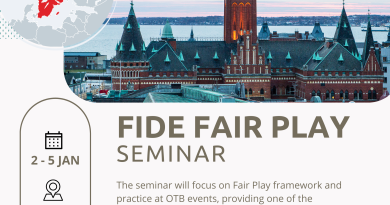 FIDE Fair Play Seminar in Stockholm, Sweden