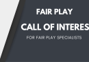 Call of Interest for Fair Play Specialists