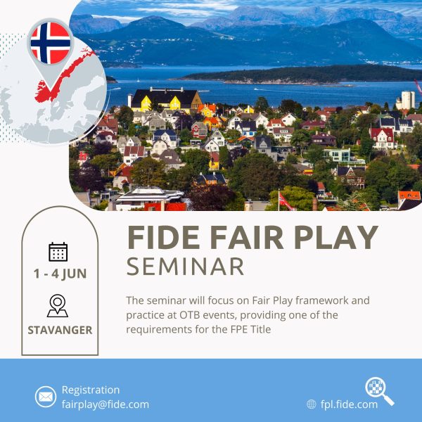 Fair Play Seminar in Stavanger, Norway