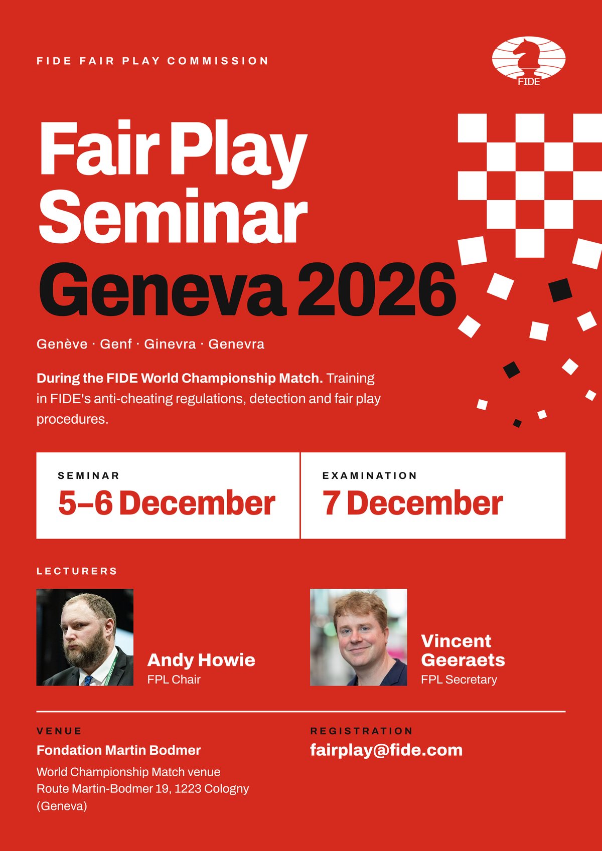 Fair Play Seminar in Geneva